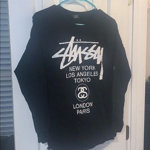 stüssy long sleeve tshirt
